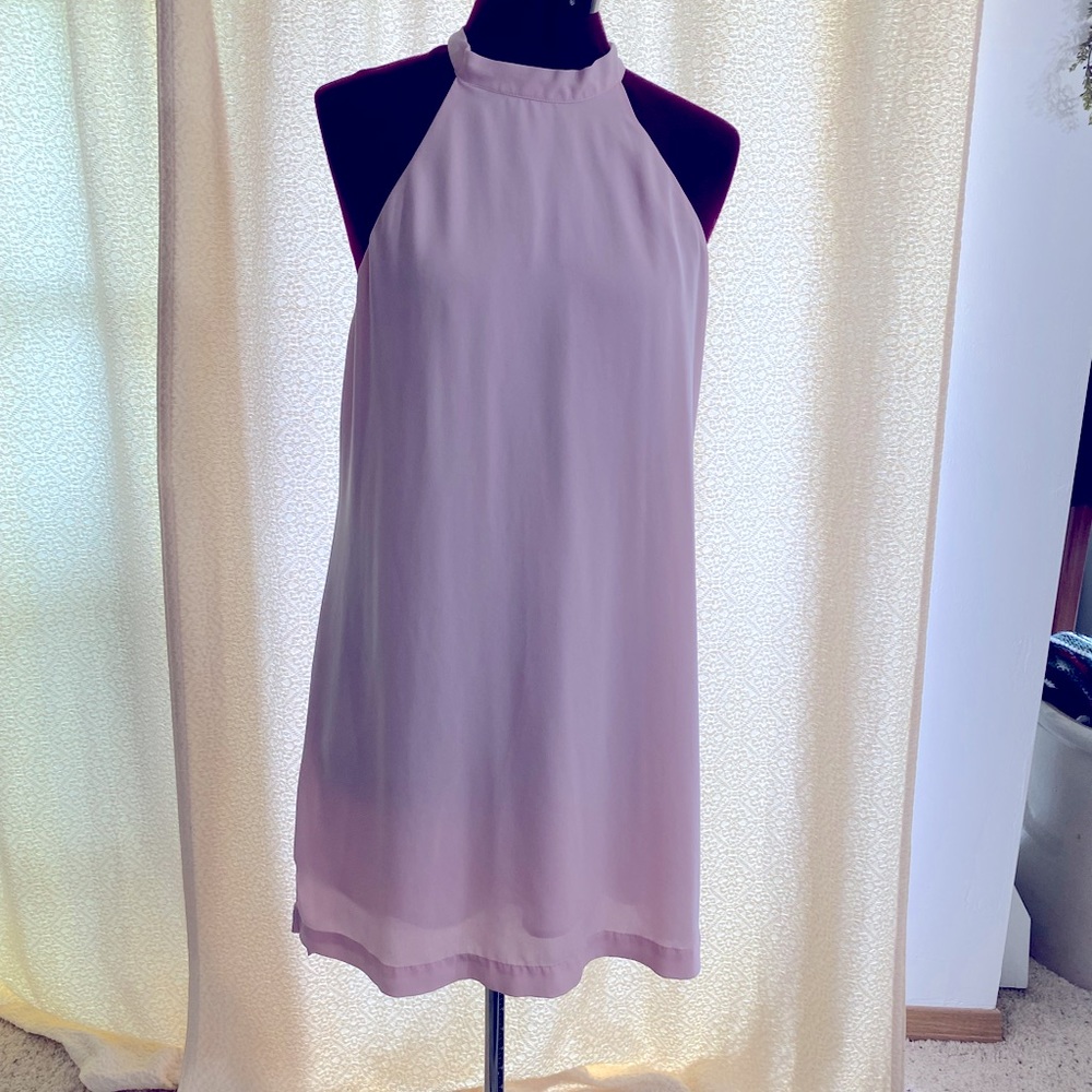 Mango dress, size large, pink.